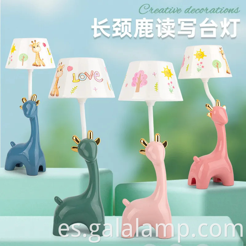 Luz de noche de niños encantadores - lámpara de mesa única para habitaciones juguetonas